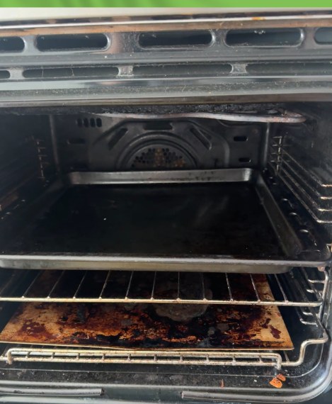 End of Tenancy — Oven in Manukau — before